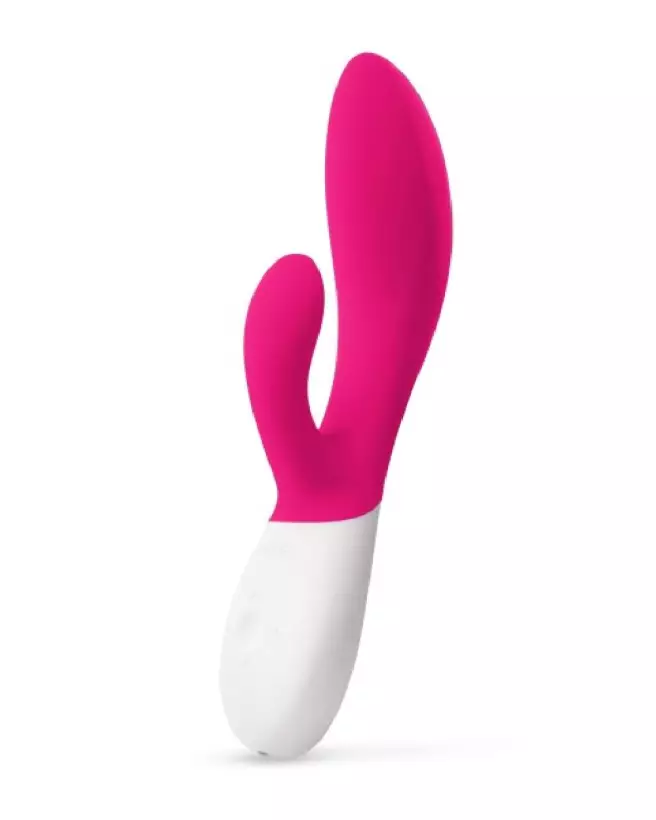 LELO INA WAVE 2 Cerise rabbit vibrant haut de gamme pour plaisir intense-1