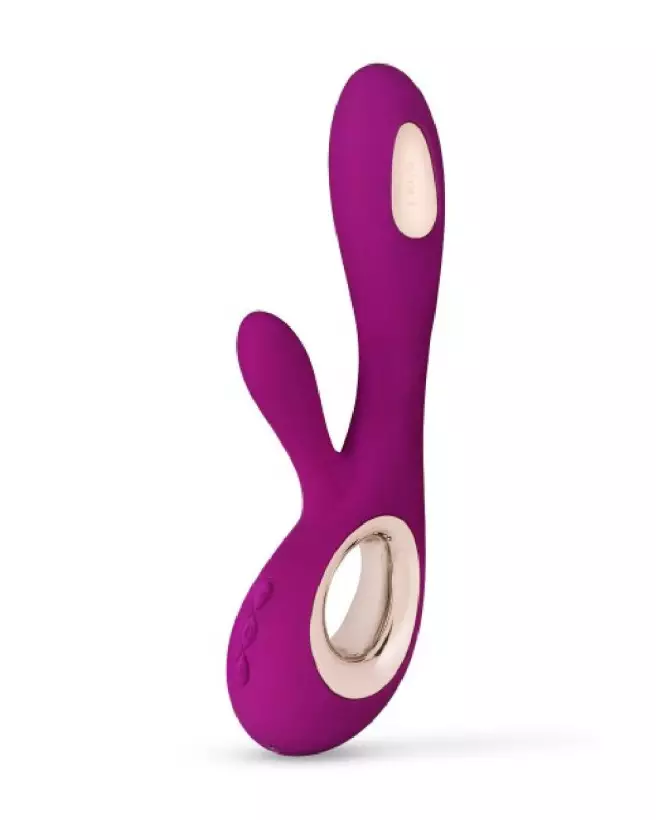 Image du vibromasseur LELO SORAYA WAVE D Rose, luxe et double stimulation-1