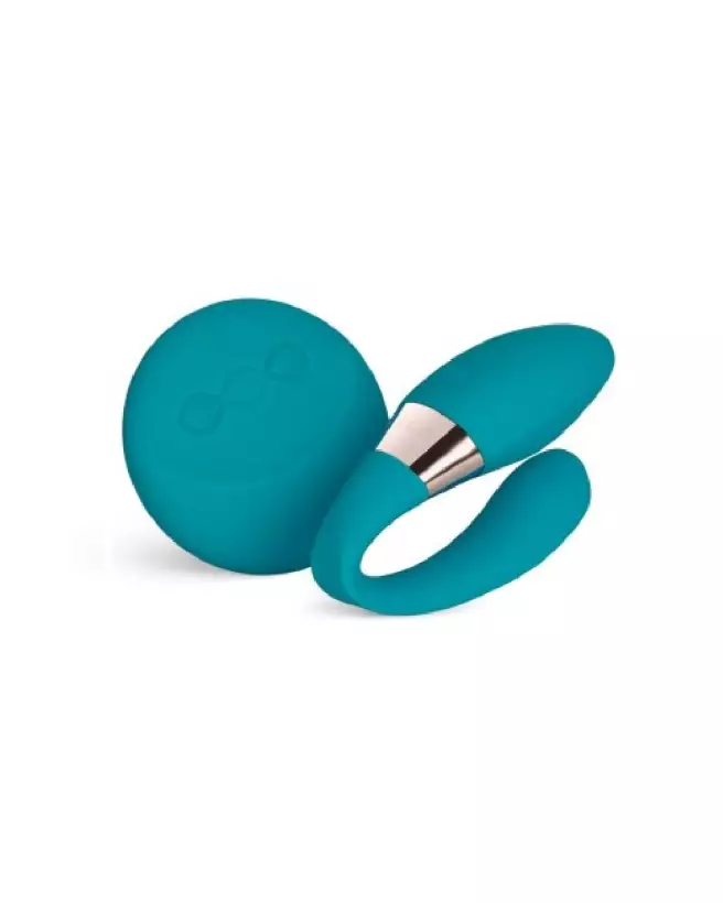 Image du LELO TIANI DUO Bleu, sextoy de luxe pour couples-1