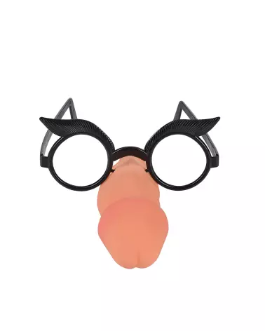 Lunettes Penis Fun Phony Face pour soirées humoristiques et cadeaux originaux-1