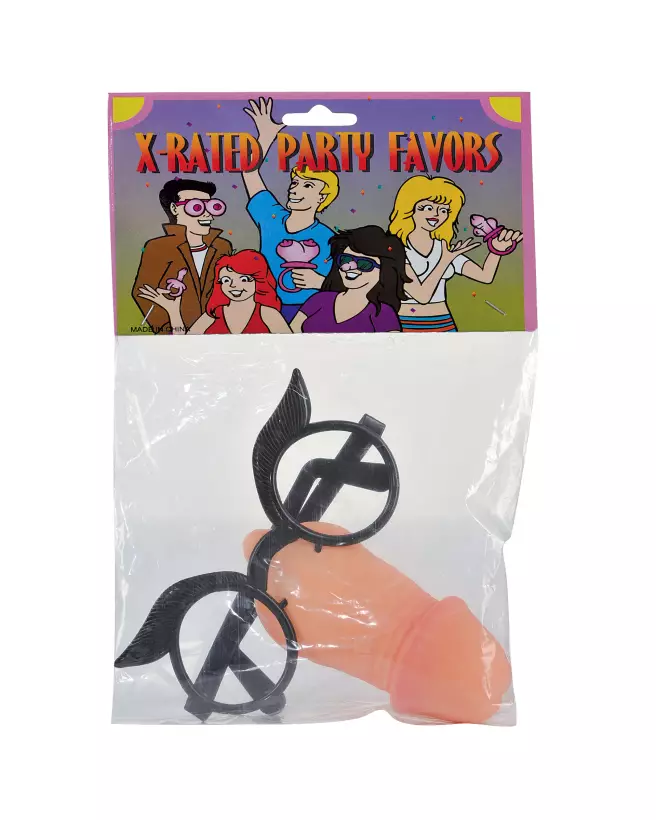 Lunettes Penis Fun Phony Face pour soirées humoristiques et cadeaux originaux-3
