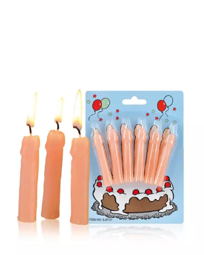Bougie d'anniversaire humoristique FUN NOVELTIES pour fête joyeuse et originale-2