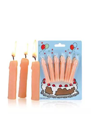 Bougie d'anniversaire humoristique FUN NOVELTIES pour fête joyeuse et originale-2