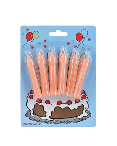 Bougie d'anniversaire humoristique FUN NOVELTIES pour fête joyeuse et originale-3