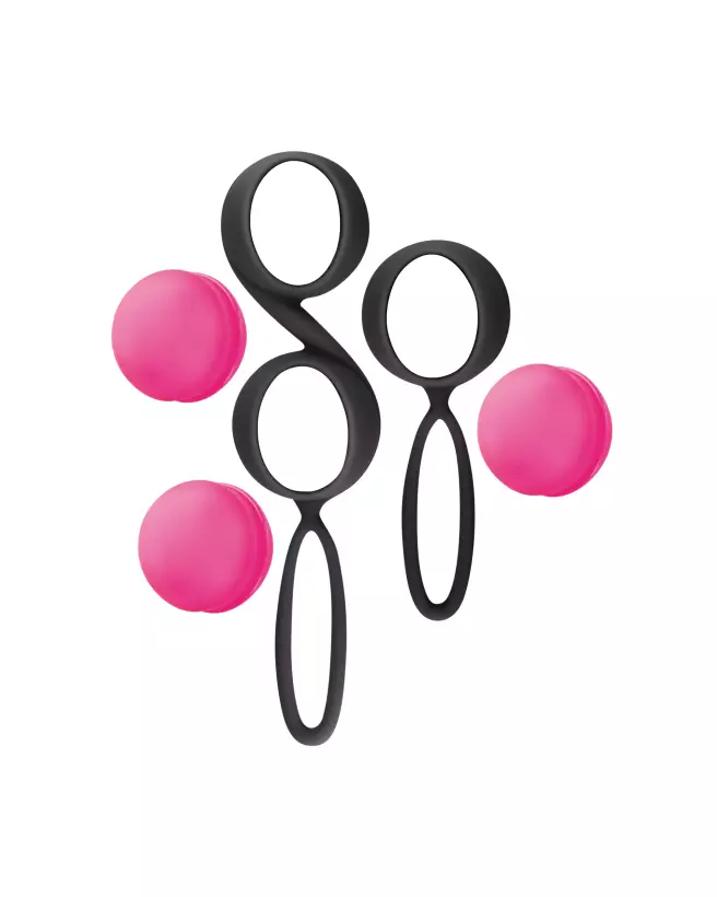 Set 2 Kegel Ball Black YOBA Boules de Geisha pour renforcement pelvien-4