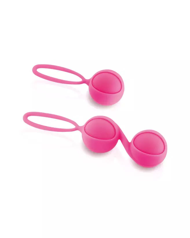 Set 2 Kegel Ball Pink YOBA Boules de Geisha pour renforcement pelvien-1