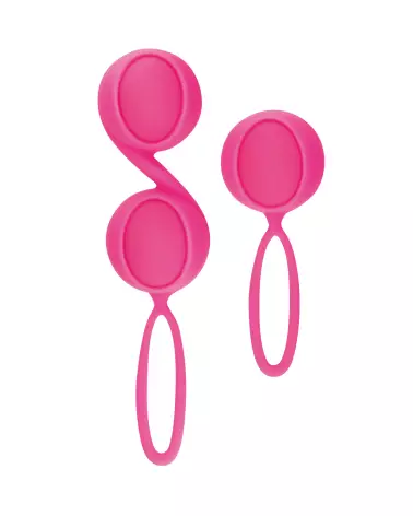 Set 2 Kegel Ball Pink YOBA Boules de Geisha pour renforcement pelvien-3
