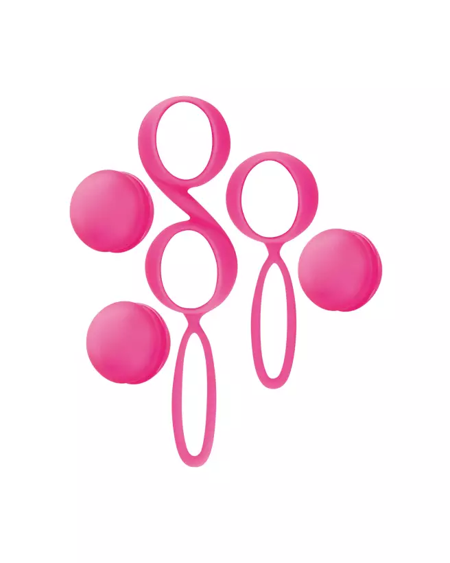 Set 2 Kegel Ball Pink YOBA Boules de Geisha pour renforcement pelvien-4