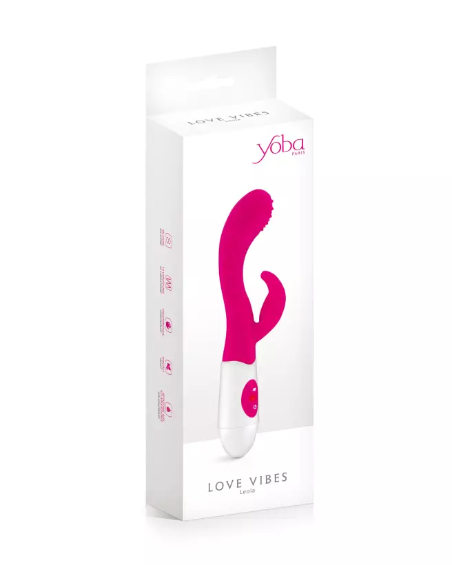 Image du YOBA Rabbit Vibrator Leola, vibromasseur ergonomique et puissant-2