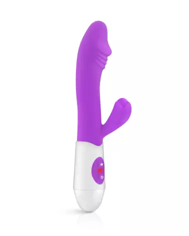 Image du YOBA Rabbit Vibrator Elya Purple, sextoy luxueux et performant-1