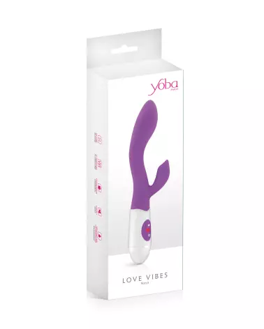 YOBA Rabbit Vibrator Naya Purple pour stimulation intense-2