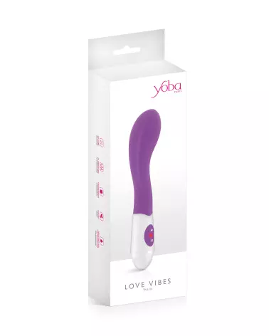 Vibromasseur YOBA G-SPOT YSALIS PURPLE pour stimulation intense du point G-2