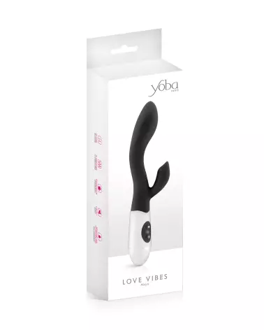 YOBA Rabbit Vibrator Naya Black pour plaisir intense-2