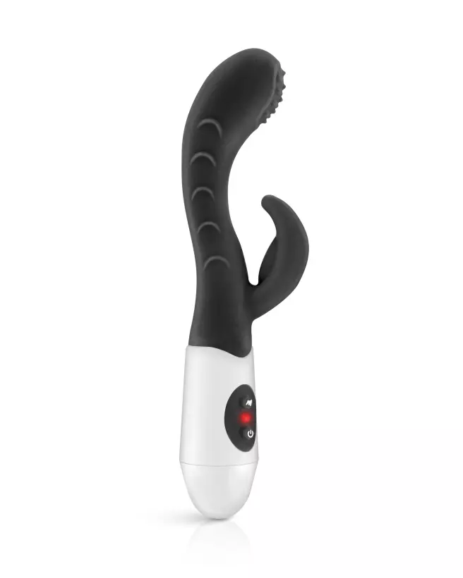 YOBA Rabbit Vibrator Leola Black pour plaisir et stimulation intense-1