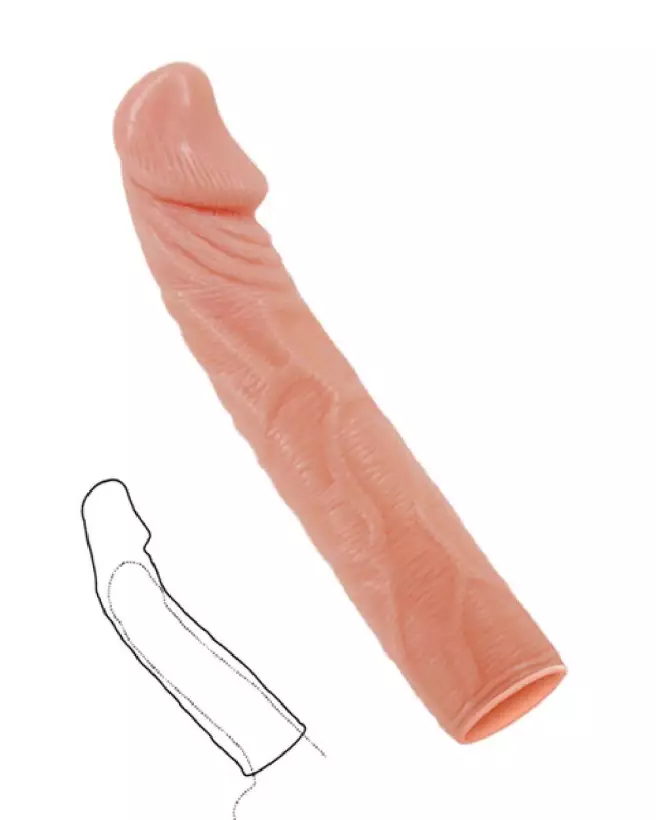 Image de la gaine pénienne PENIS EXTENDED de BAILE pour augmenter taille et performance-1