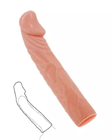 Image de la gaine pénienne PENIS EXTENDED de BAILE pour augmenter taille et performance-1