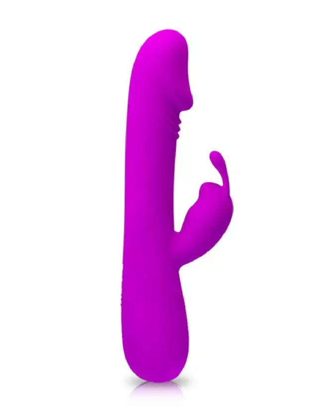 Vibromasseur Rabbit PRETTY LOVE CLEMENT avec stimulation double pour plaisir intense-1