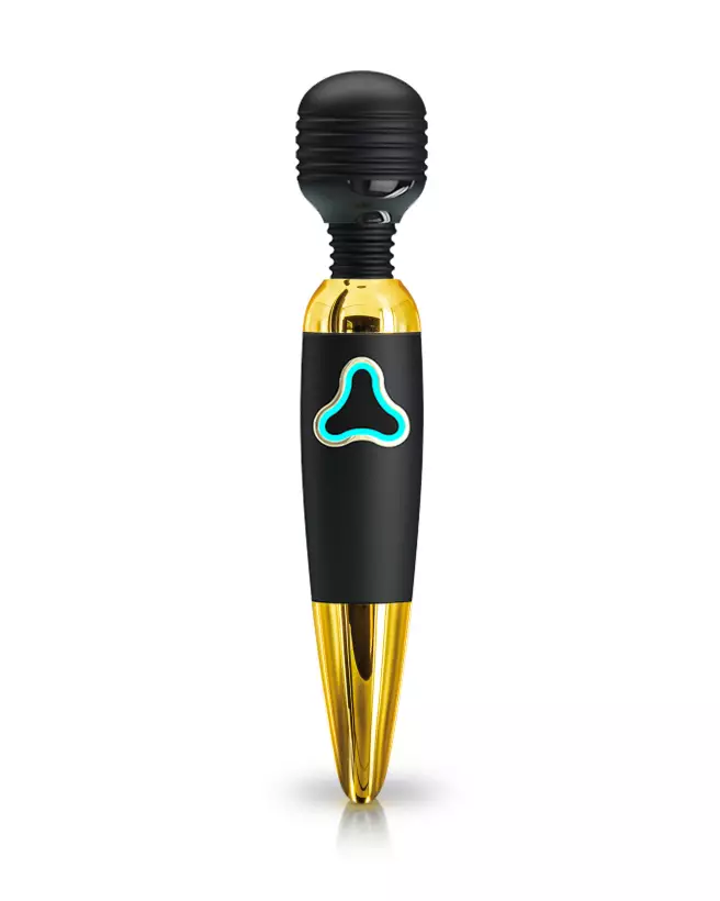 Pretty Love Body Wand Black Gold - Masseur de luxe noir et or-1