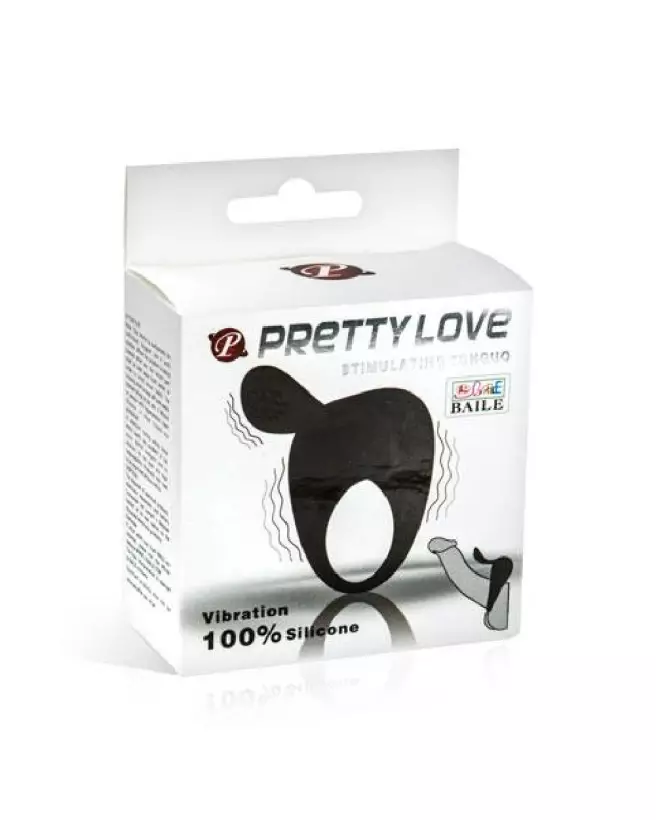 Pretty Love Stimulating Tonguo Anneau Vibrant pour Performance et Plaisir Enhanced-2
