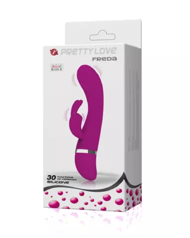 Pretty Love Freda Rabbit Vibrator for dual G-spot and clitoral stimulation-2