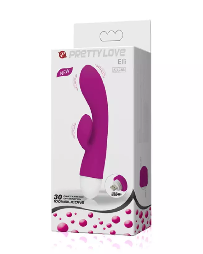 Image du vibromasseur Pretty Love Eli, jouet intime élégant et puissant pour plaisir intense-2
