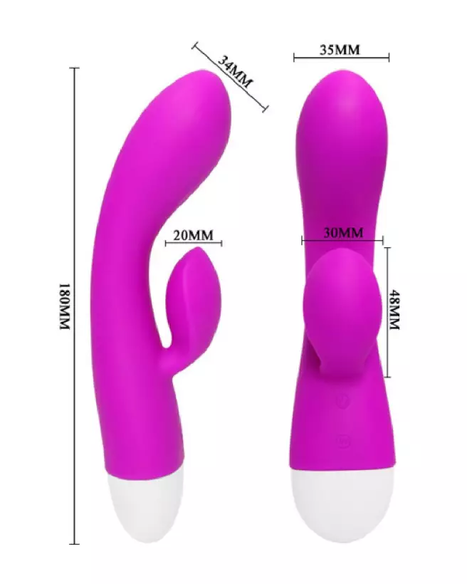 Image du vibromasseur Pretty Love Eli, jouet intime élégant et puissant pour plaisir intense-3