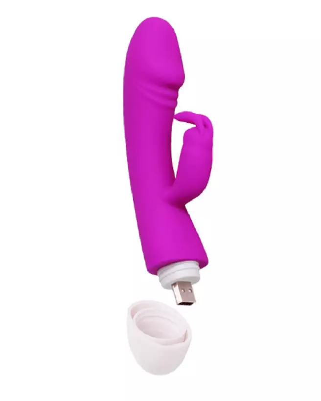 Image vibromasseur Rabbit PRETTY LOVE WILL pour plaisir intense-4