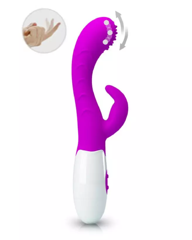 Image du vibromasseur PRETTY LOVE ARTHUR, sextoy Rabbit ergonomique haute performance-1