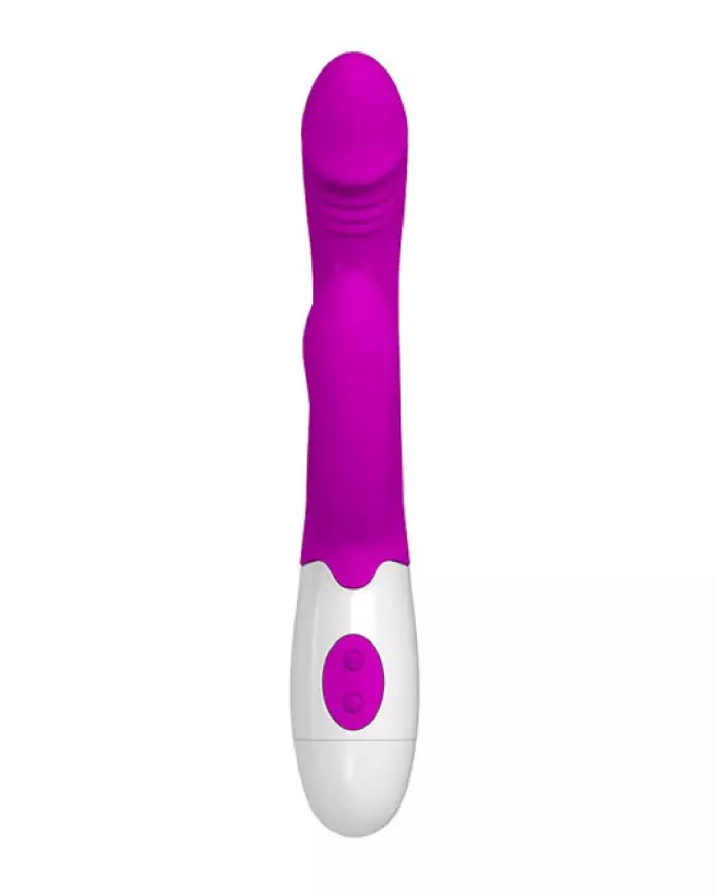 Pretty Love Andre silicone rabbit vibrator for dual clitoral and g-spot stimulation-3
