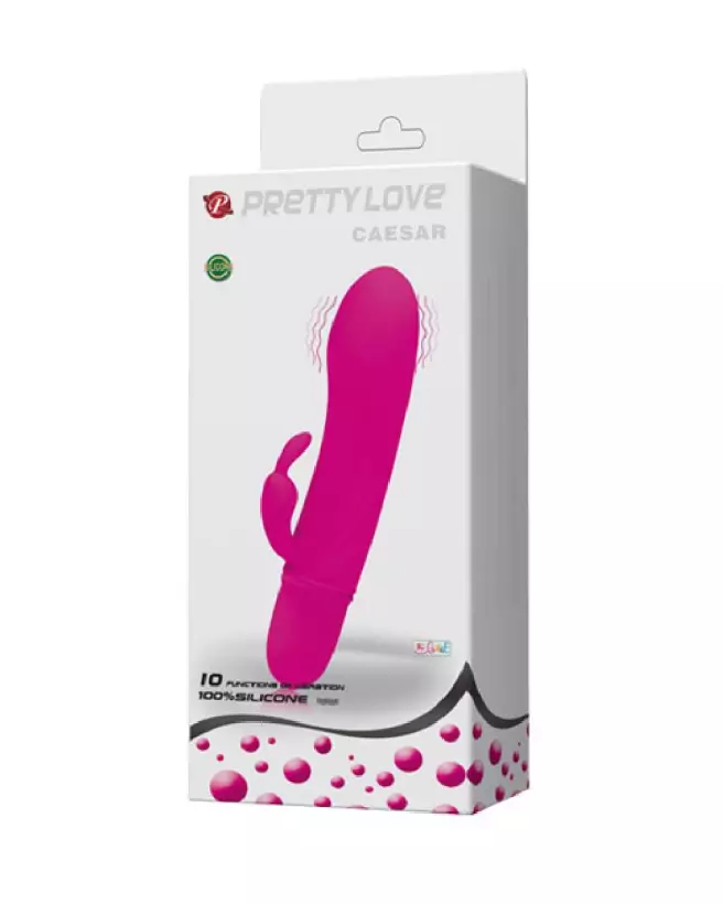 PRETTY LOVE CAESAR Rabbit Vibrant pour Plaisir Intime-2