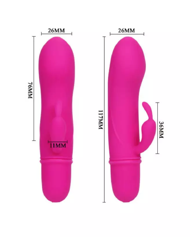 PRETTY LOVE CAESAR Rabbit Vibrant pour Plaisir Intime-3