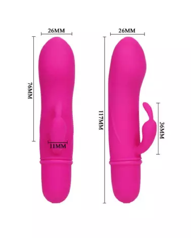 PRETTY LOVE CAESAR Rabbit Vibrant pour Plaisir Intime-3