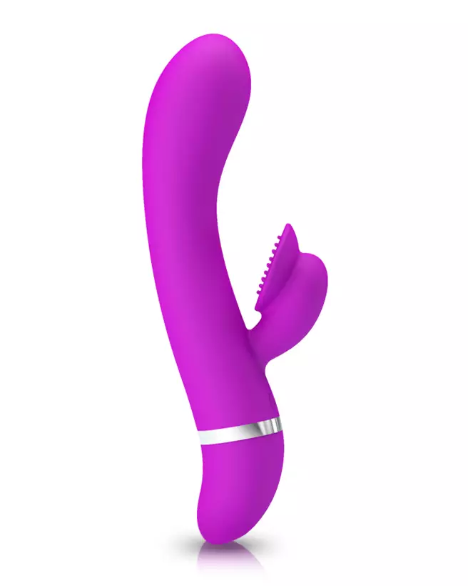 Pretty Love Bert Rabbit Vibrator with Dual Motors and Waterproof Silicone Design-1
