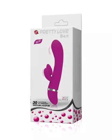 Pretty Love Bert Rabbit Vibrator with Dual Motors and Waterproof Silicone Design-2