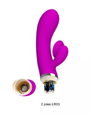 Pretty Love Bert Rabbit Vibrator with Dual Motors and Waterproof Silicone Design-3