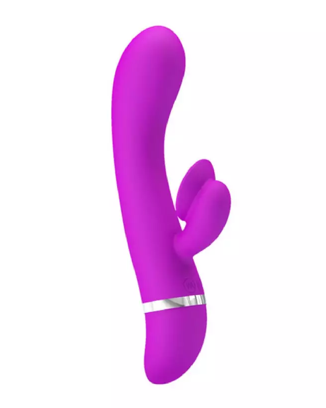 Pretty Love Bert Rabbit Vibrator with Dual Motors and Waterproof Silicone Design-4
