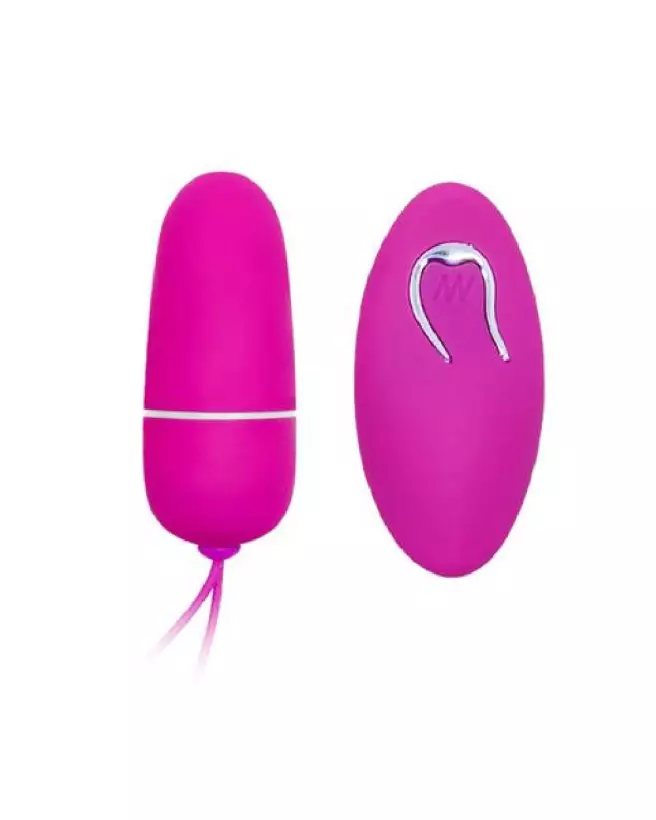 Pretty Love Bradley oeuf vibrant télécommandé fuchsia pour plaisir discret-1