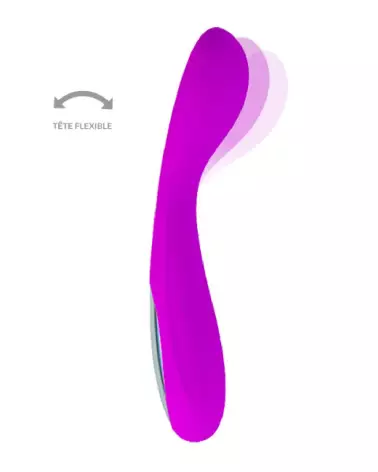 Image du vibromasseur Pretty Love Nigel, sextoy rechargeable et étanche en silicone doux-1