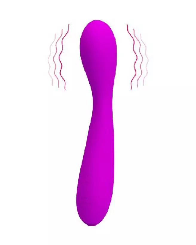Image du vibromasseur Pretty Love Nigel, sextoy rechargeable et étanche en silicone doux-4