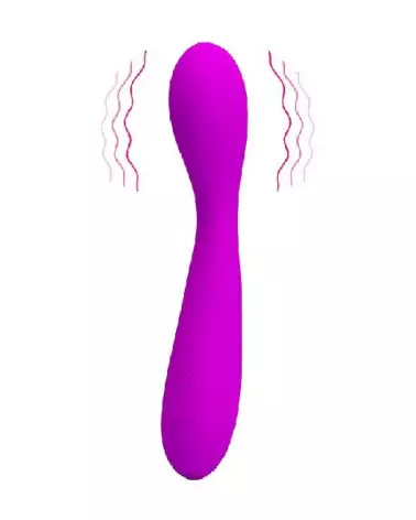 Image du vibromasseur Pretty Love Nigel, sextoy rechargeable et étanche en silicone doux-4