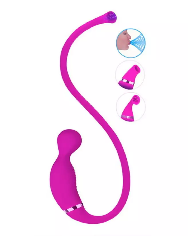 Image du stimulateur clitoridien Pretty Love Romance 3 en 1, jouet intime ergonomique et puissant-1