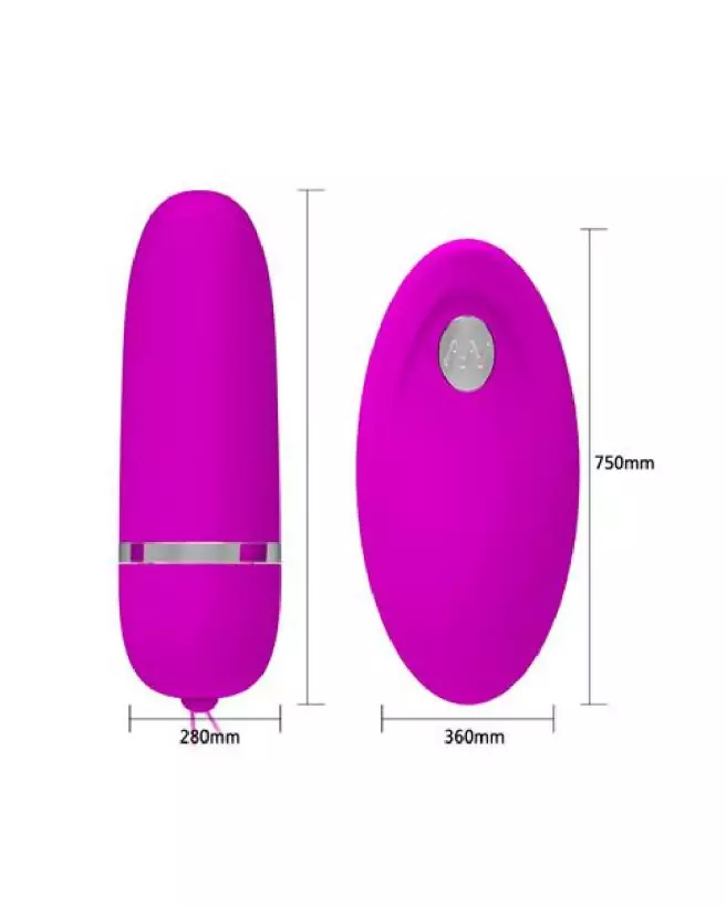 Image de l'œuf vibrant télécommandé PRETTY LOVE DEBBY, jouet intime élégant pour plaisir discret-4