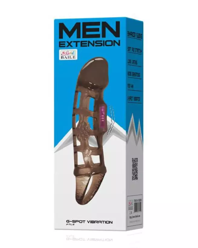 Gaine vibrante MEN EXTENTION G SPOT B de BAILE pour stimulation du point G-2