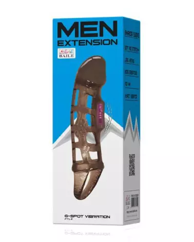Gaine vibrante MEN EXTENTION G SPOT B de BAILE pour stimulation du point G-2