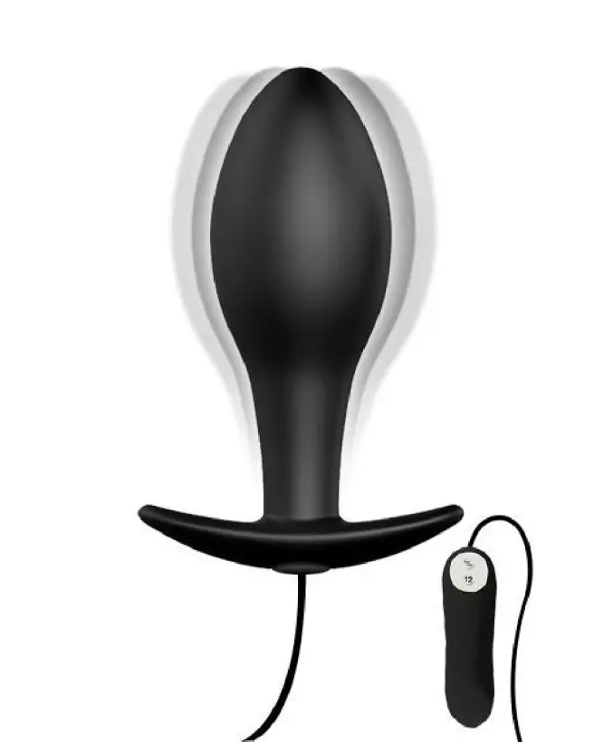Plug vibrant Pretty Love avec télécommande pour stimulation anale-1