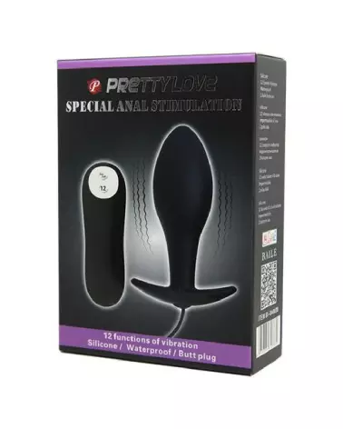 Plug vibrant Pretty Love avec télécommande pour stimulation anale-2