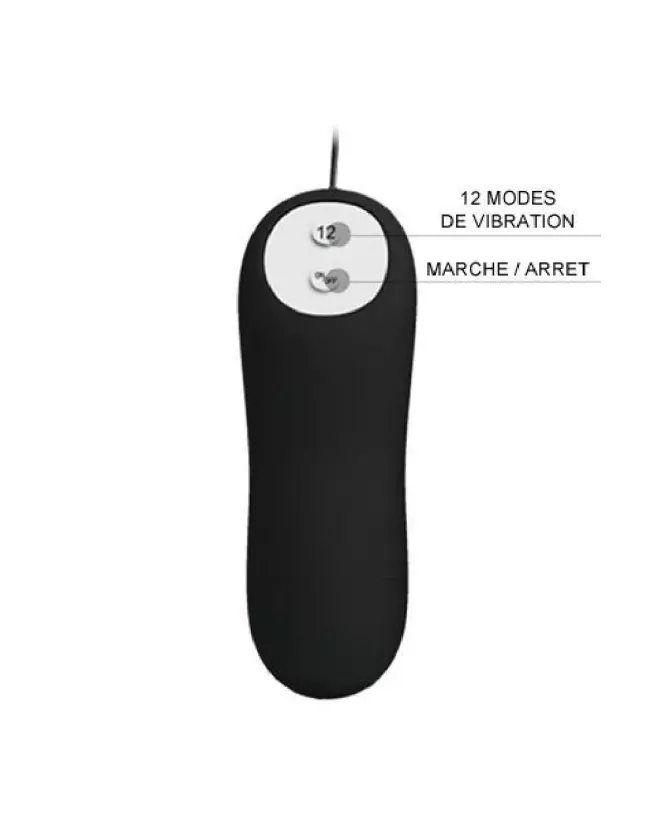 Plug vibrant Pretty Love avec télécommande pour stimulation anale-4