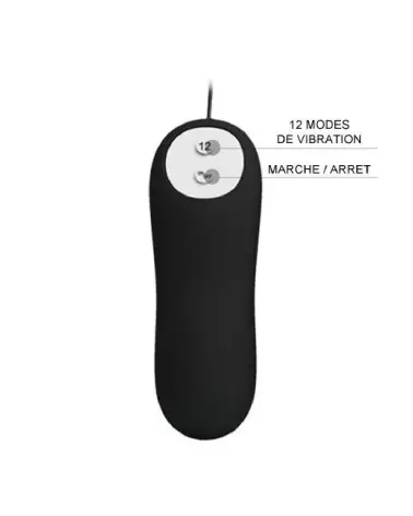 Plug vibrant Pretty Love avec télécommande pour stimulation anale-4
