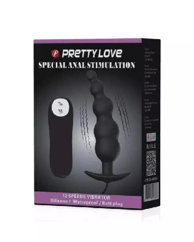 Image Stimulateur Anal Vibrant Pretty Love - Élégance et Puissance-2