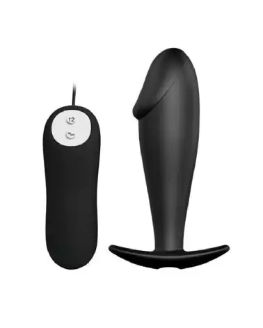 Plug Anal Vibrant Pretty Love en forme de pénis pour plaisir maximal-1